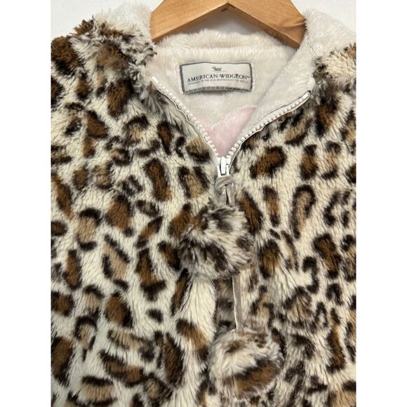 Leopard Print Kids Jacket - Picture 2 of 6